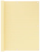 Markizy - vidaXL Lumarko Parawan balkonowy, beżowy, 120x500 cm, HDPE! 310918 - miniaturka - grafika 1