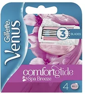 Maszynki do golenia i wkłady - Gillette Model wycofywany  for Women Venus Breeze SPA system ostrzy-częściowy, 1er Pack (1 X 4 sztuki) 75055926 - miniaturka - grafika 1