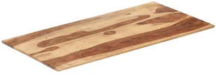 vidaXL Blat stołu, lite drewno sheesham, 15-16 mm, 60x140 cm vidaXL - Blaty meblowe i parapety okienne - miniaturka - grafika 8