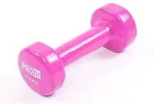 Pozostały sprzęt siłowy - ProFit Hantel winylowy 1,5 kg różowy PRO_15POJ - miniaturka - grafika 1