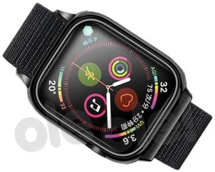 Apple Usams Usams Pasek z etui Watch 4 44mm czarny/black ZB74IW1 US-ZB074) 6116533 - Akcesoria do smartwatchy - miniaturka - grafika 2