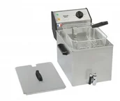 Inne urządzenia gastronomiczne - Stalgast Frytownica elektryczna pojedyncza z kranem 8 l 777325 777325 - miniaturka - grafika 1