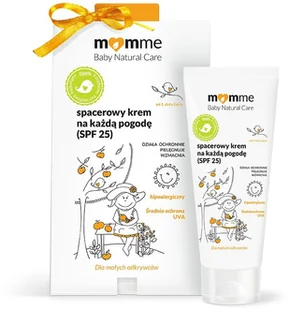 MomMe MomMe Baby Natural Care Spacerowy krem na Każdą Pogodę SPF 25 50ml MomMe - Kremy dla dzieci MomMe MomMe Baby Natural Care Spacerowy krem na Każdą Pogodę SPF 25 50ml MomMe - Kremy dla dzieci - miniaturka - grafika 4