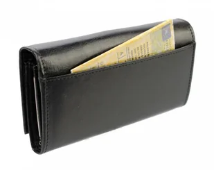 Elkor (PL) Portfel Damski (PL) Długi Klamra Skóra Naturalna EL16 - Portfele - miniaturka - grafika 9