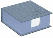 Notesy i bloczki - Clairefontaine 83522C Memoblock Jeans & Cocoa, 11 x 11 x 5 cm, 320 arkuszy, niezadrukowane, idealny na notatki, 1 sztuka, dżinsy 83522C - miniaturka - grafika 1