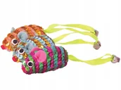 Zabawki dla kotów - Happet Zestaw Myszek Dla Kota 3szt. 5cm Dzwoneczek - miniaturka - grafika 1