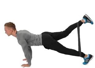 HMS Guma do ćwiczeń GU04 czarna 1,2 x 50 x 600 mm - 1006931 - Gumy, taśmy, ekspandery - miniaturka - grafika 5