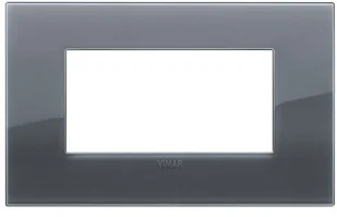 Vimar 4M Reflex szary przydymiony 19654.61 - Klawisze i ramki - miniaturka - grafika 4