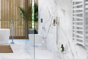 Excellent Grzejnik lazienkowy Italic 131 biały GREX.IT131.WH - Grzejniki łazienkowe - miniaturka - grafika 2