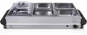 Inne urządzenia gastronomiczne - Tristar Europe B.V. Podgrzewacz bufetowy, 300 W, 6,8 L, stal nierdzewna, srebrny BP-6285 - miniaturka - grafika 1