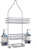 Półki łazienkowe - Rayen Regał rayen 2073 do kabiny prysznicowej, srebrny 2073 - miniaturka - grafika 1