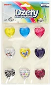 Dekoratorstwo - Brewis Dżety samoprzylepne serca mix - opak. 9szt. VB8651 - miniaturka - grafika 1