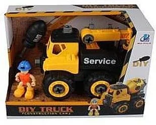 Askato Pojazd budowlany do skrecania dźwig - Samochody i pojazdy dla dzieci - miniaturka - grafika 2