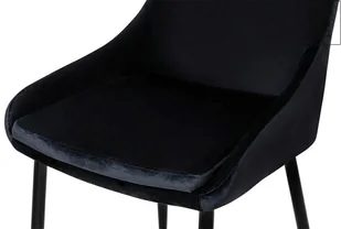 Modesto Krzesło Clover Velvet Czarny - Krzesła - miniaturka - grafika 14