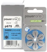 Baterie i akcesoria - Varta 120 x baterie do aparatów słuchowych Power One 675 MF - miniaturka - grafika 1