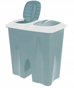 Kosz Do Segregacji Śmietnik 2x25L Bio Odpady Pojem - Kosze na śmieci - miniaturka - grafika 2