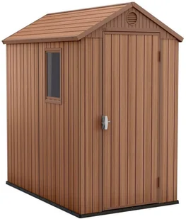 Keter Szopa ogrodowa Darwin, 4x6, stylizowana na drewnianą Benelux - Altany ogrodowe - miniaturka - grafika 12