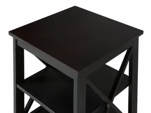 Beliani Komoda czarna FOSTER - Komplety wypoczynkowe - miniaturka - grafika 5