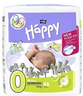 Bella Happy 0 Before Newborn 0-2 kg 46 szt. - Pieluchy - miniaturka - grafika 2