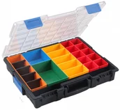 Pozostałe wyposażenie warsztatu - PARTNER B2B Prafesjonalna walizka na drobne elementy, 18 schowków 124252 - miniaturka - grafika 1