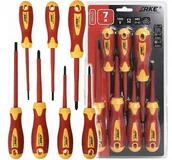 Klucze i nasadki - VERKE PREMIUM ZESTAW WKRĘTAKÓW IZOLOWANYCH 1000V S2 WKRĘTAKI VERKE V86425 - miniaturka - grafika 1