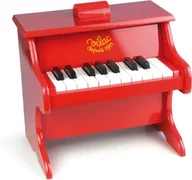 Instrumenty muzyczne dla dzieci - Vilac Dziecięcy instrument muzyczny czarne pianino - miniaturka - grafika 1