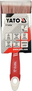 Yato Pędzel angielski płaski dwukomponentowy WR 3" YT-54554 - Pędzle - miniaturka - grafika 2