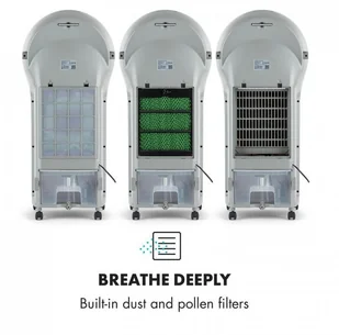 Klarstein Whirlwind 3-in-1 Wentylator schładzacz powietrza Nawilżacz powietrza 5 ACO4-Whirlwind - Klimatory - miniaturka - grafika 5