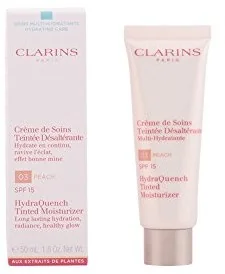Clarins HydraQuench Tinted Moisturizer SPF15 podkład 50 ml dla kobiet 03 Peach - Podkłady do twarzy - miniaturka - grafika 4