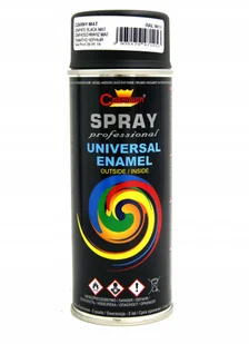 Champion Farba champion uniwersalna 400ml RAL9011 czarna mat aerozol 5905179471253 - Farby i lakiery w sprayu Champion Farba champion uniwersalna 400ml RAL9011 czarna mat aerozol 5905179471253 - Farby i lakiery w sprayu - miniaturka - grafika 2