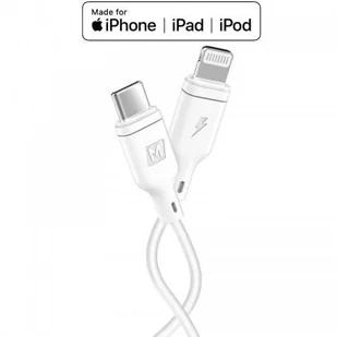 Momax Momax Zero - Kabel połączeniowy USB-C na Lightning MFi 1.2 m (PD 3.0 Fast Charging) (White) - Kable USB - miniaturka - grafika 4