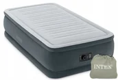 Materace dmuchane i koła do pływania - Materac dmuchany jednoosobowy Intex z pompką 230v - miniaturka - grafika 1