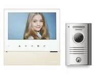Wideodomofony - Commax Wideodomofon z kamerą CDV-70H WHITE/DRC-40K CDV-70H WHITE/DRC-40 - miniaturka - grafika 1