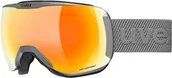 Gogle narciarskie - Uvex Downhill 2100 CV Goggles, szary/pomarańczowy 2021 Gogle narciarskie S5503925030 - miniaturka - grafika 1