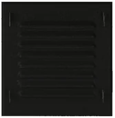 Kratki wentylacyjne - Parkanex Wentylacyjna Osłona 14x14 czarna MTK2cz - miniaturka - grafika 1