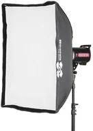 Softboxy - Bowens Softbox 60x90 szybki montaż Flex Quadralite 6760 - miniaturka - grafika 1