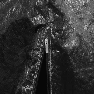 vidaXL Pokrowce na huśtawkę, 2 szt., 10 oczek, 2 suwaki 255x145x170 cm - Poduszki ogrodowe - miniaturka - grafika 4