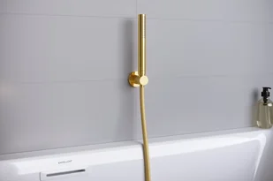 Actima Zestaw natryskowy punktowy PI złoty AREX.SET.023GL - Zestawy prysznicowe - miniaturka - grafika 2