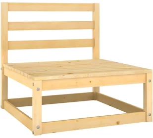 vidaXL 2-cz. zestaw wypoczynkowy do ogrodu, z poduszkami, lita sosna 807294 - Meble ogrodowe - miniaturka - grafika 3