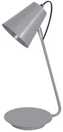 Lampy stojące - Luminex Lampka biurkowa Table Lamps 8298 lampa stołowa 1x60W E27 szara - miniaturka - grafika 1