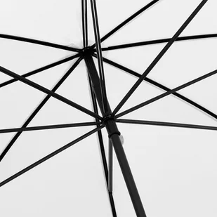 vidaXL Lumarko Parasolka biała, 130 cm 149136 - Wieszaki i stojaki - miniaturka - grafika 2