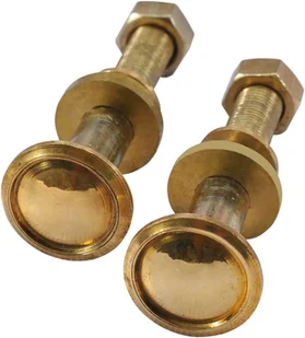 vidaXL Zapasowe kółka do leżaka, 2 szt., lite drewno tekowe - Poduszki ogrodowe - miniaturka - grafika 5