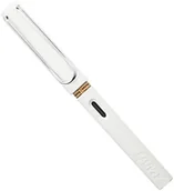 Pióra kulkowe - Lamy fh19676  fountain Pen Safari, sprężyna: F, model 019, biały bez nabojów 1219676 - miniaturka - grafika 1