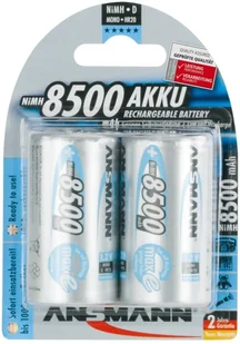 Ansmann Bateria maxE 2x Mono D 2 sztuki) - Ładowarki i akumulatory - miniaturka - grafika 2