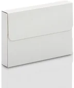 Albumy fotograficzne - Białe pudełko z ryflowanej tektury na zdjęcia 15x21 - miniaturka - grafika 1