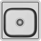 Zlewozmywaki - STEINER Zlewozmywak Joe 110 Steinsteel HD110SAT4848 Satyna - miniaturka - grafika 1