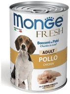 Mokra karma dla psów - Monge Fresh Dog Karma dla psa Kurczak w cieście 400g - miniaturka - grafika 1