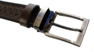 WIREX (PL) Pasek Skórzany Męski WIREX (PL) Klamra Nowoczesna GŁADKI SZARFOWANY "BIEŻNIK" CZEKOLADOWY 35 mm Skóra Licowa Extra - Paski WIREX (PL) Pasek Skórzany Męski WIREX (PL) Klamra Nowoczesna GŁADKI SZARFOWANY "BIEŻNIK" CZEKOLADOWY 35 mm Skóra Licowa Extra - Paski - miniaturka - grafika 2