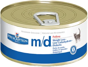 Hills Feline m/d kawałki) puszka 24x0,156kg - Mokra karma dla kotów - miniaturka - grafika 2