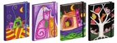 Szkolne artykuły papiernicze - NARCISSUS Notatnik midi Sweet Cats MIX - miniaturka - grafika 1